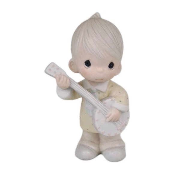 Precious Moments 12378 "Happines Is The Lord"  Porcelain Figurine - Picture 1 of 6